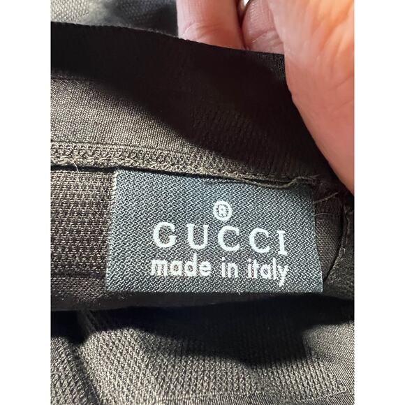 Gucci Logo Print Brown Ccotton Duvet Cover Bedding 100'' x 80'' King Queen - Picture 3 of 4